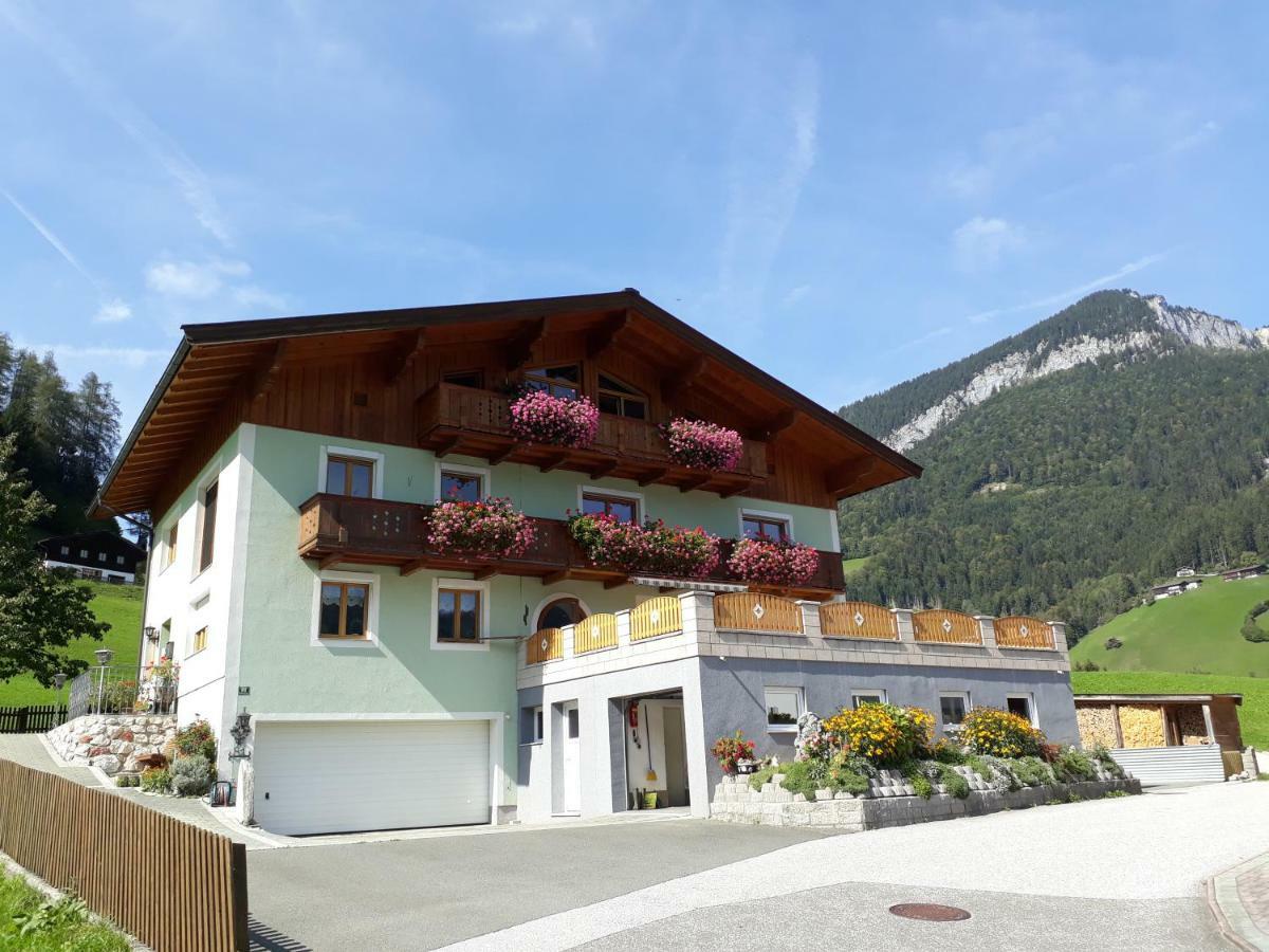 Apartmán Haus Bergheim Unken Exteriér fotografie